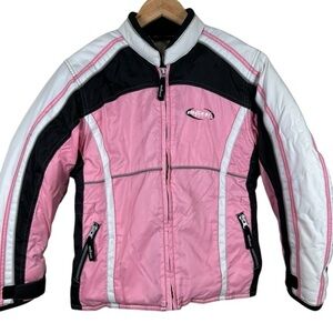 Mossi Motorsports Women's Nylon Full-Zip Racing Jacket runs small it fits size 6